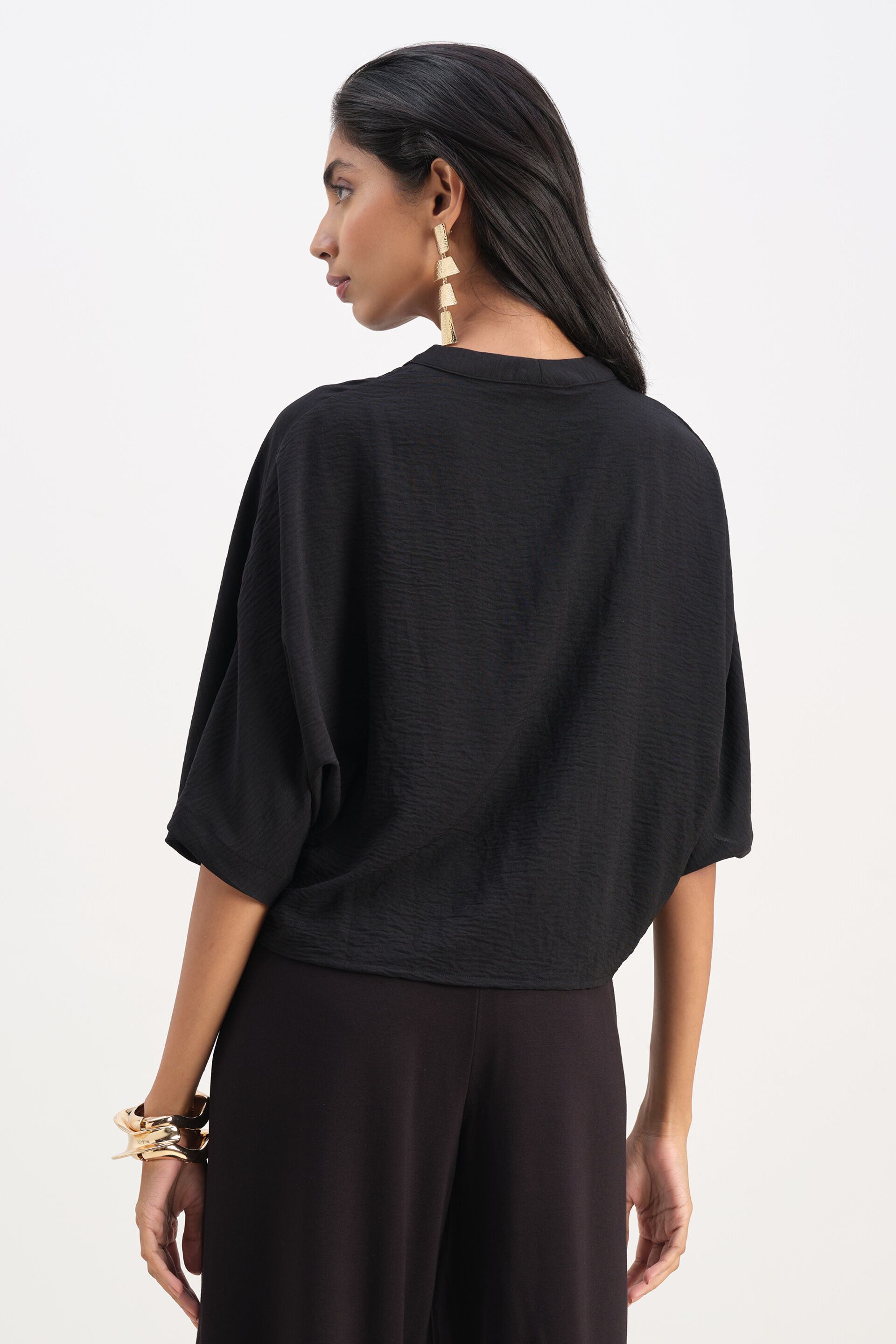 Black Vibe Top, Black, image 4